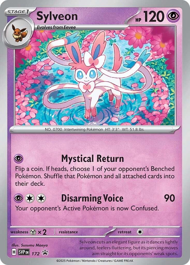 Sylveon (SVP172) [Scarlet & Violet: Black Star Promos] | Jomio and Rueliete's Cards and Comics