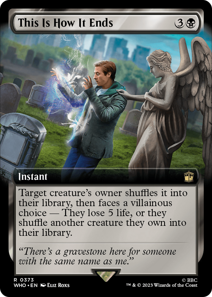 This Is How It Ends (Extended Art) [Doctor Who] | Jomio and Rueliete's Cards and Comics