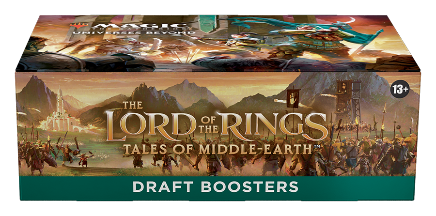 The Lord of the Rings: Tales of Middle-earth - Draft Booster Box | Jomio and Rueliete's Cards and Comics