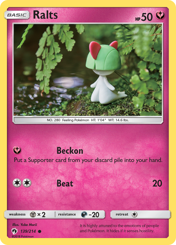 Ralts (139/214) [Sun & Moon: Lost Thunder] | Jomio and Rueliete's Cards and Comics