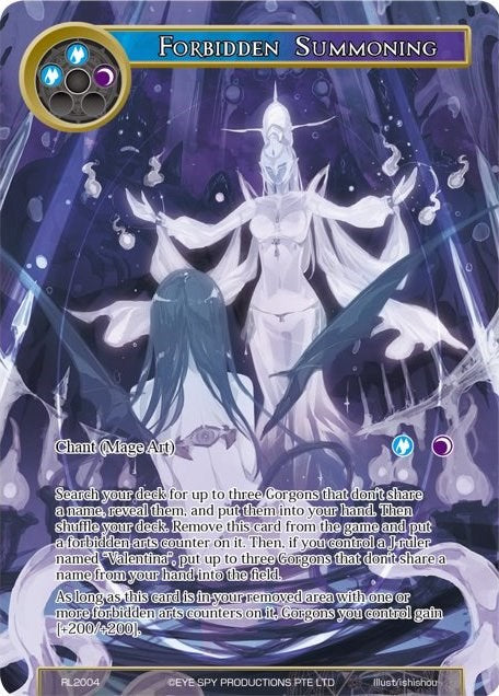 Forbidden Summoning (RL2004) [Promo Cards] | Jomio and Rueliete's Cards and Comics