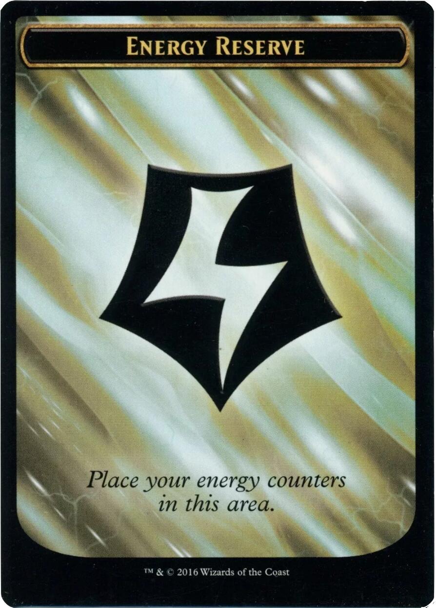 Energy Reserve Token [Aether Revolt Tokens] | Jomio and Rueliete's Cards and Comics