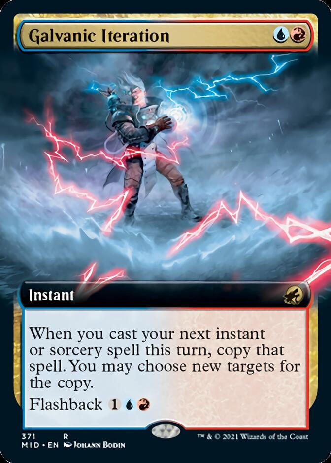 Galvanic Iteration (Extended Art) [Innistrad: Midnight Hunt] | Jomio and Rueliete's Cards and Comics