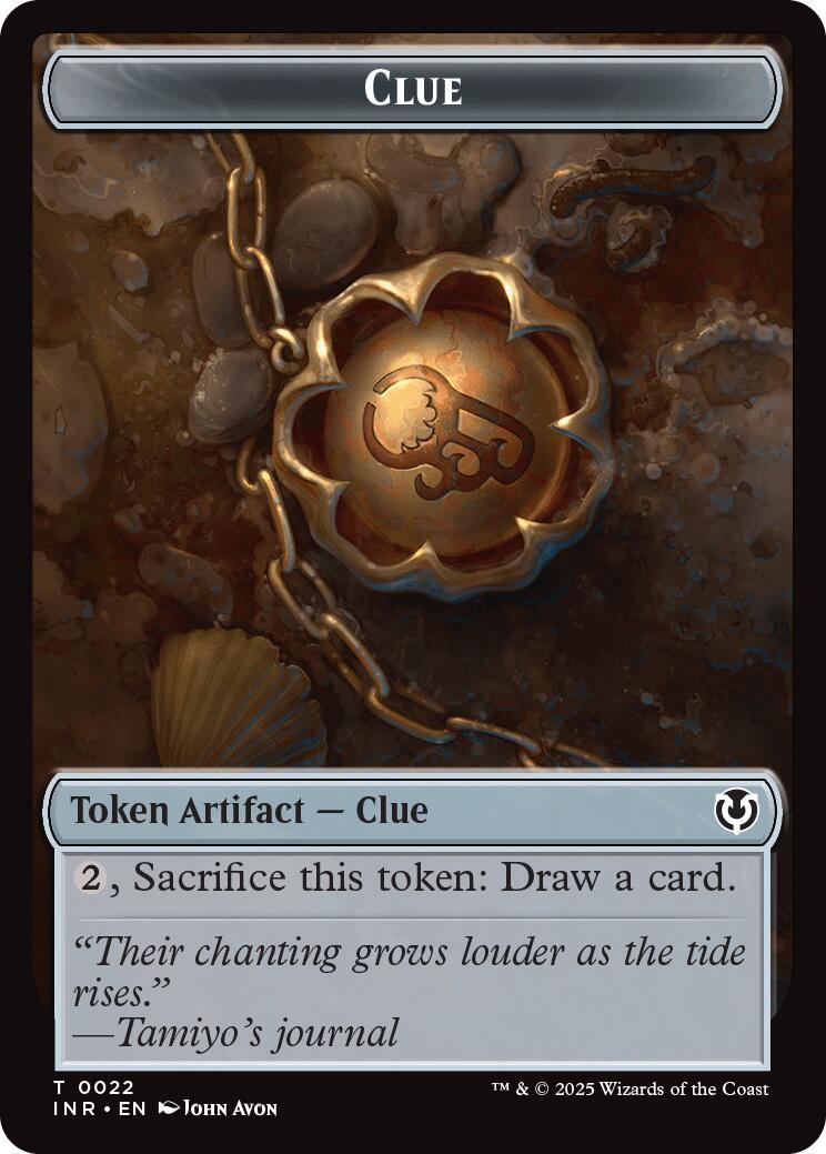 Clue // Clue Double-Sided Token [Innistrad Remastered Tokens] | Jomio and Rueliete's Cards and Comics