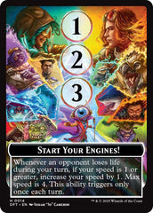 Start Your Engines! // Max Speed [Aetherdrift Tokens] | Jomio and Rueliete's Cards and Comics