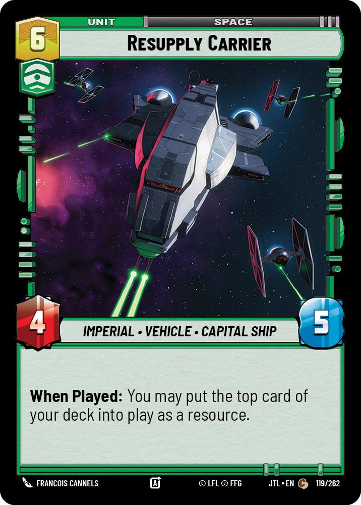 Resupply Carrier (119/262) (119/257) [Jump to Lightspeed] | Jomio and Rueliete's Cards and Comics