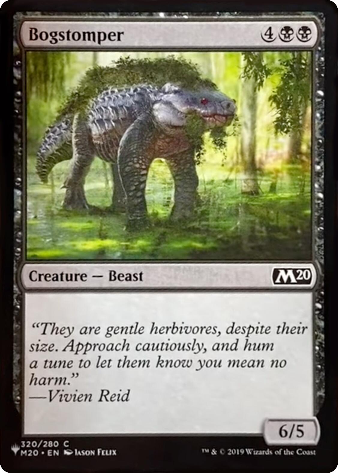 Bogstomper [The List] | Jomio and Rueliete's Cards and Comics
