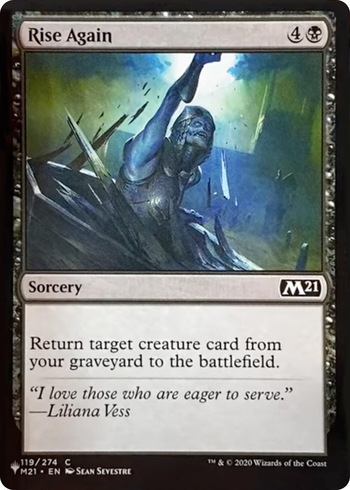 Rise Again [The List] | Jomio and Rueliete's Cards and Comics