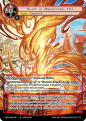 Blade of Dimensional Fire (MP02-008 SR) [Masterpiece Collection 02 "Fates Reunited!"] | Jomio and Rueliete's Cards and Comics