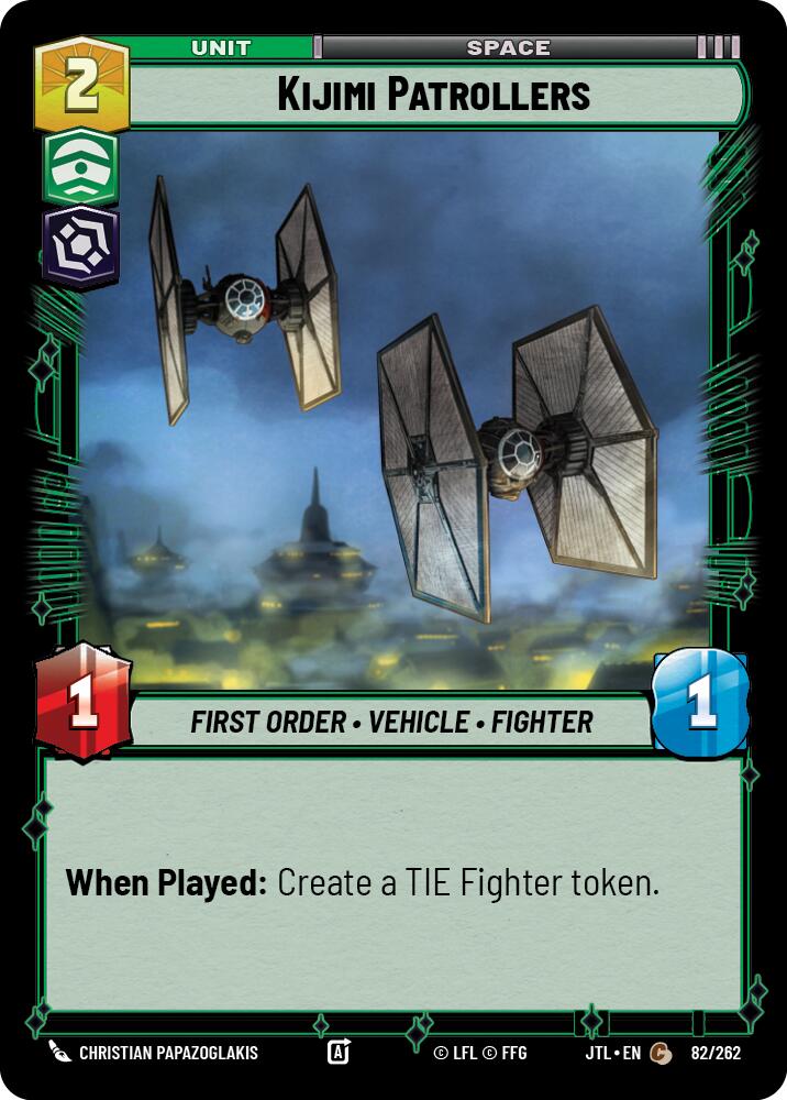 Kijimi Patrollers (082/262) (082/257) [Jump to Lightspeed] | Jomio and Rueliete's Cards and Comics