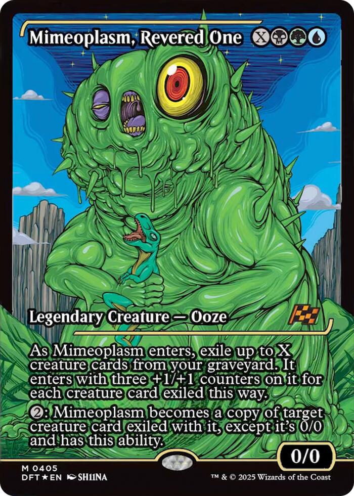 Mimeoplasm, Revered One (Showcase) (Japanese) [Aetherdrift] | Jomio and Rueliete's Cards and Comics
