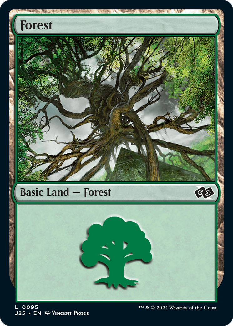 Forest (95) [Foundations Jumpstart] | Jomio and Rueliete's Cards and Comics