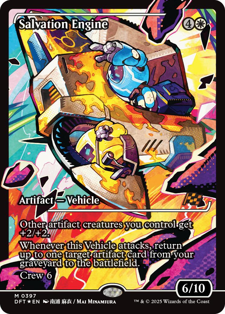 Salvation Engine (Showcase) (Japanese) [Aetherdrift] | Jomio and Rueliete's Cards and Comics