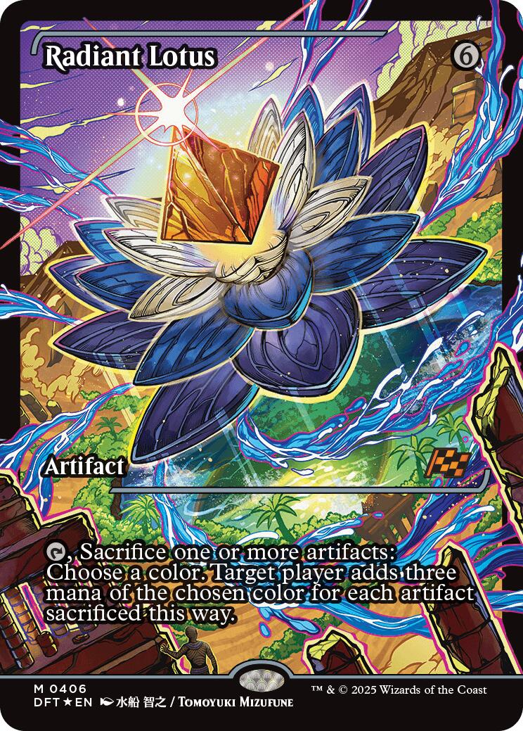 Radiant Lotus (Showcase) (Japanese) [Aetherdrift] | Jomio and Rueliete's Cards and Comics