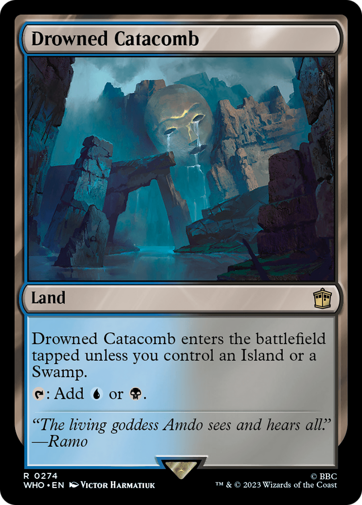 Drowned Catacomb [Doctor Who] | Jomio and Rueliete's Cards and Comics