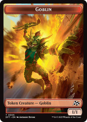 Goblin // Thopter (0010) Double-Sided Token [Aetherdrift Tokens] | Jomio and Rueliete's Cards and Comics