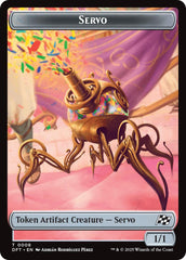 Servo // Thopter (0009) Double-Sided Token [Aetherdrift Tokens] | Jomio and Rueliete's Cards and Comics