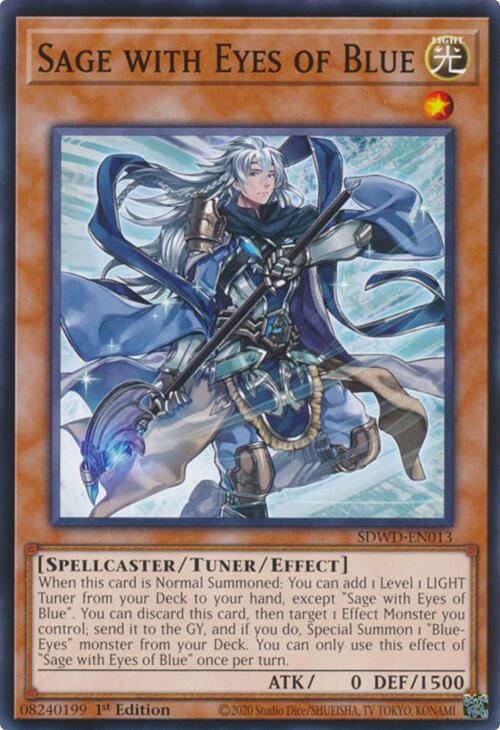 Sage with Eyes of Blue [SDWD-EN013] Common | Jomio and Rueliete's Cards and Comics