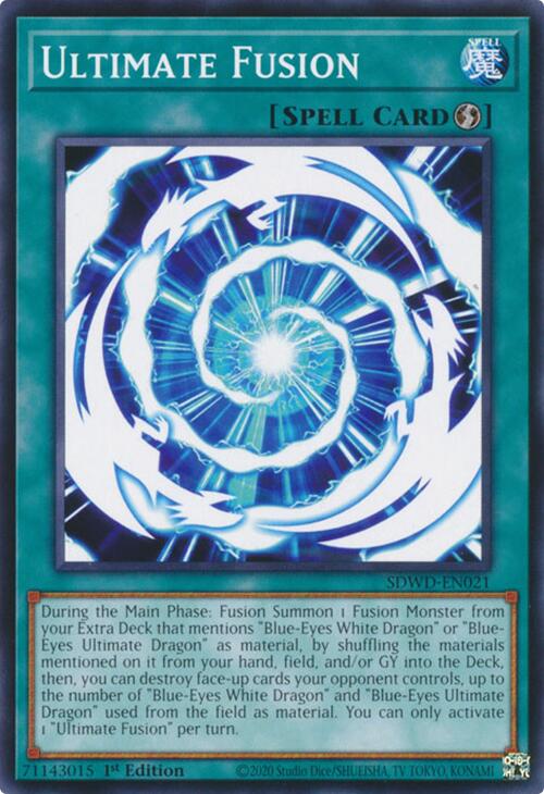 Ultimate Fusion [SDWD-EN021] Common | Jomio and Rueliete's Cards and Comics