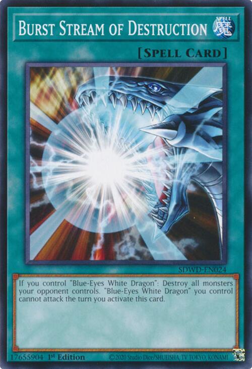 Burst Stream of Destruction [SDWD-EN024] Common | Jomio and Rueliete's Cards and Comics