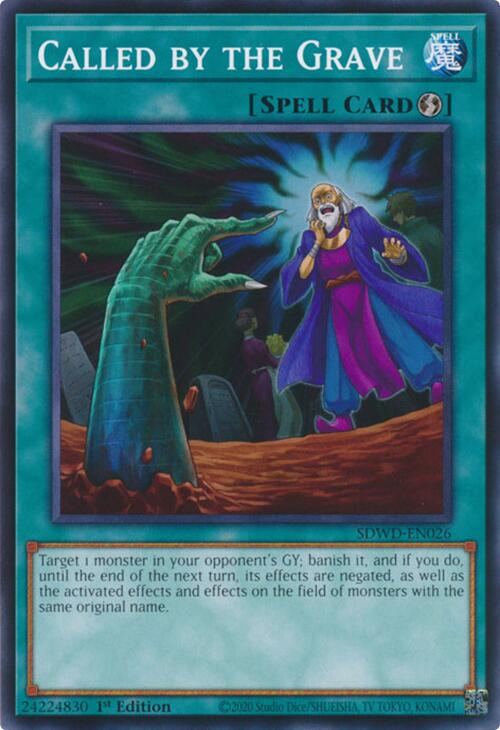Called by the Grave [SDWD-EN026] Common | Jomio and Rueliete's Cards and Comics