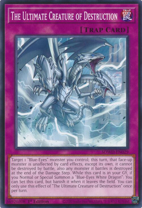 The Ultimate Creature of Destruction [SDWD-EN029] Common | Jomio and Rueliete's Cards and Comics