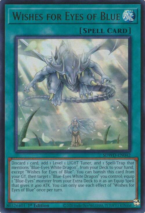 Wishes for Eyes of Blue [SDWD-EN042] Ultra Rare | Jomio and Rueliete's Cards and Comics