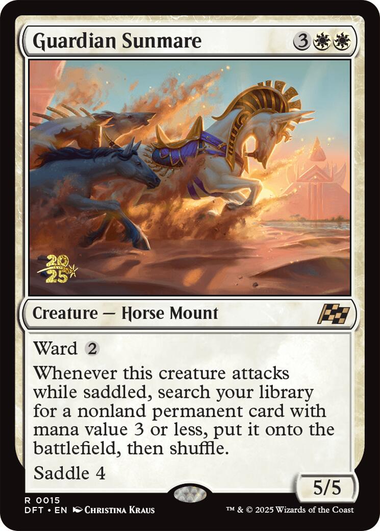 Guardian Sunmare [Aetherdrift Prerelease Promos] | Jomio and Rueliete's Cards and Comics