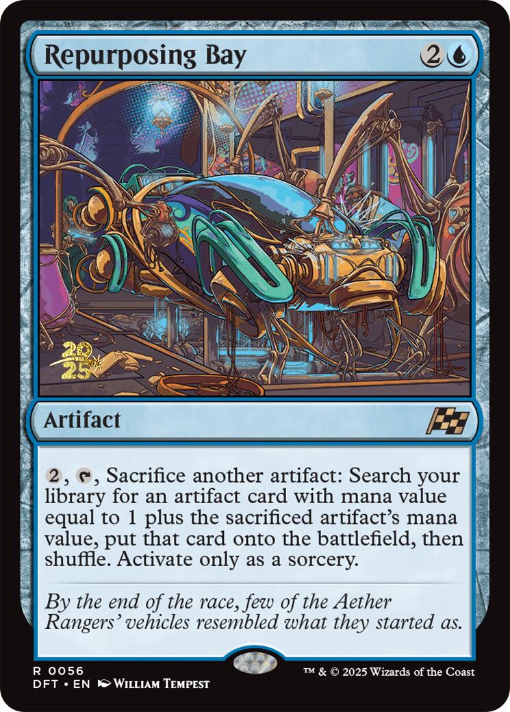 Repurposing Bay [Aetherdrift Prerelease Promos] | Jomio and Rueliete's Cards and Comics
