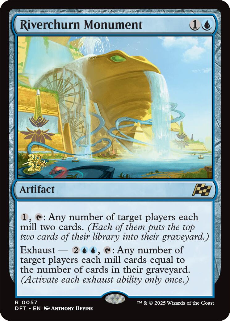 Riverchurn Monument [Aetherdrift Prerelease Promos] | Jomio and Rueliete's Cards and Comics