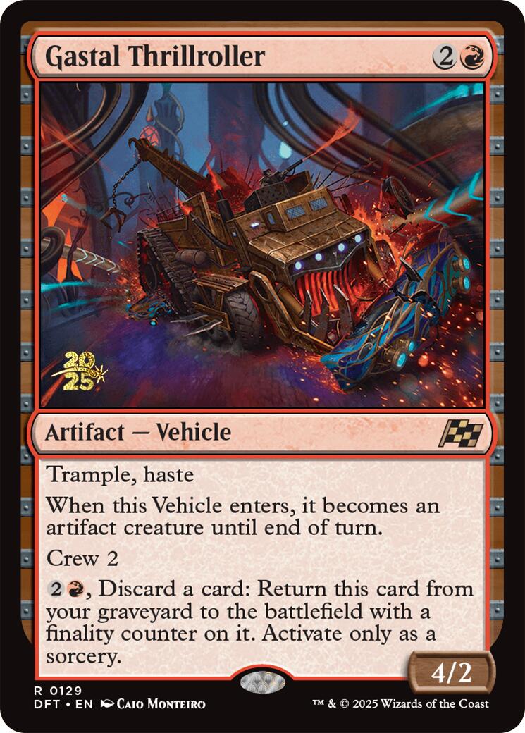 Gastal Thrillroller [Aetherdrift Prerelease Promos] | Jomio and Rueliete's Cards and Comics
