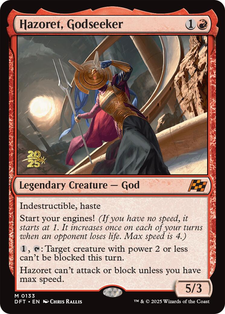 Hazoret, Godseeker [Aetherdrift Prerelease Promos] | Jomio and Rueliete's Cards and Comics