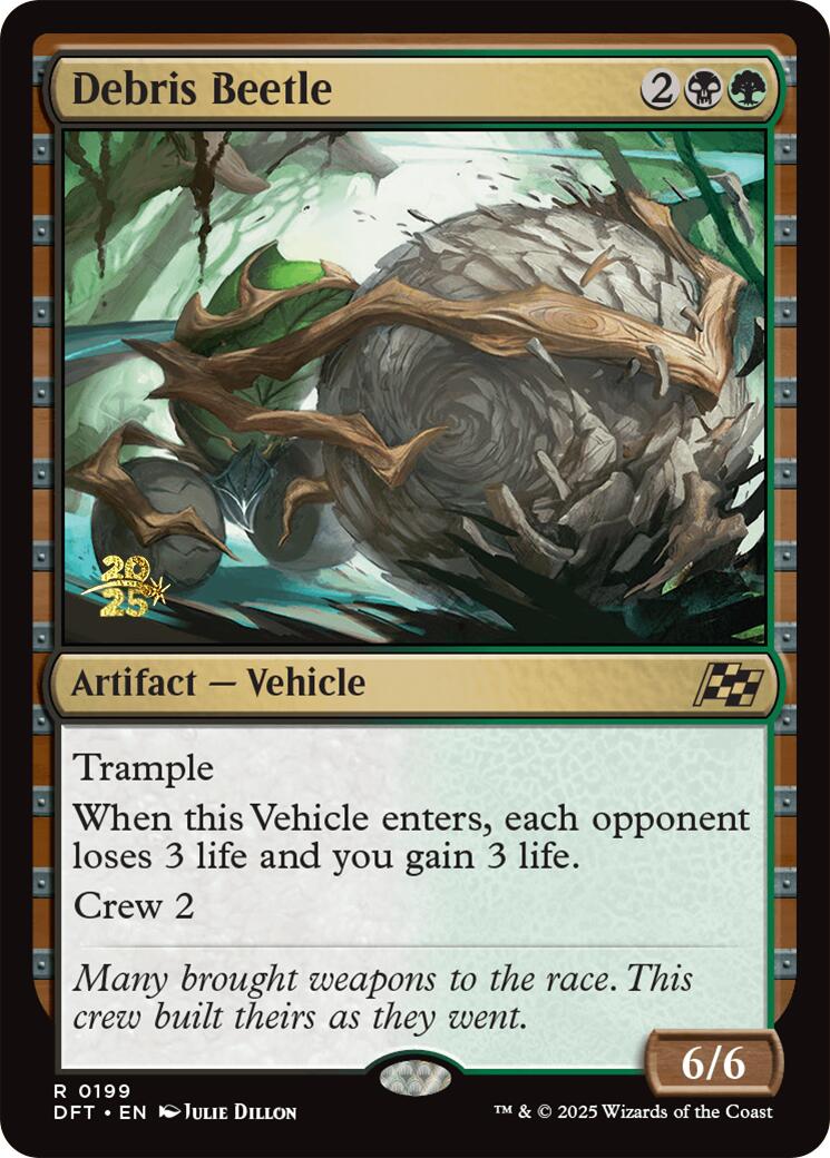 Debris Beetle [Aetherdrift Prerelease Promos] | Jomio and Rueliete's Cards and Comics