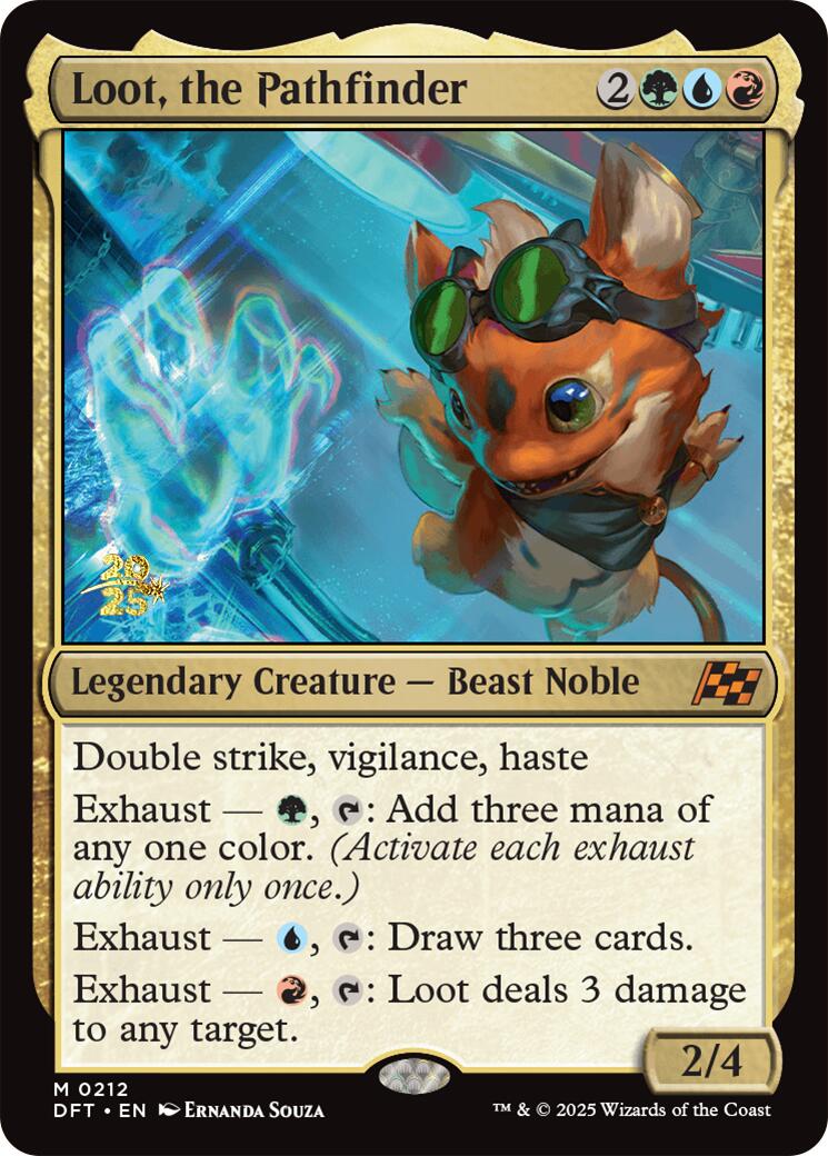 Loot, the Pathfinder [Aetherdrift Prerelease Promos] | Jomio and Rueliete's Cards and Comics