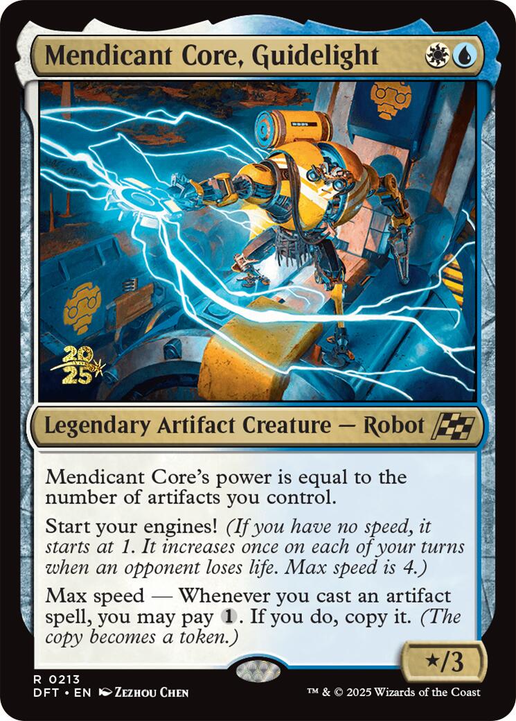 Mendicant Core, Guidelight [Aetherdrift Prerelease Promos] | Jomio and Rueliete's Cards and Comics