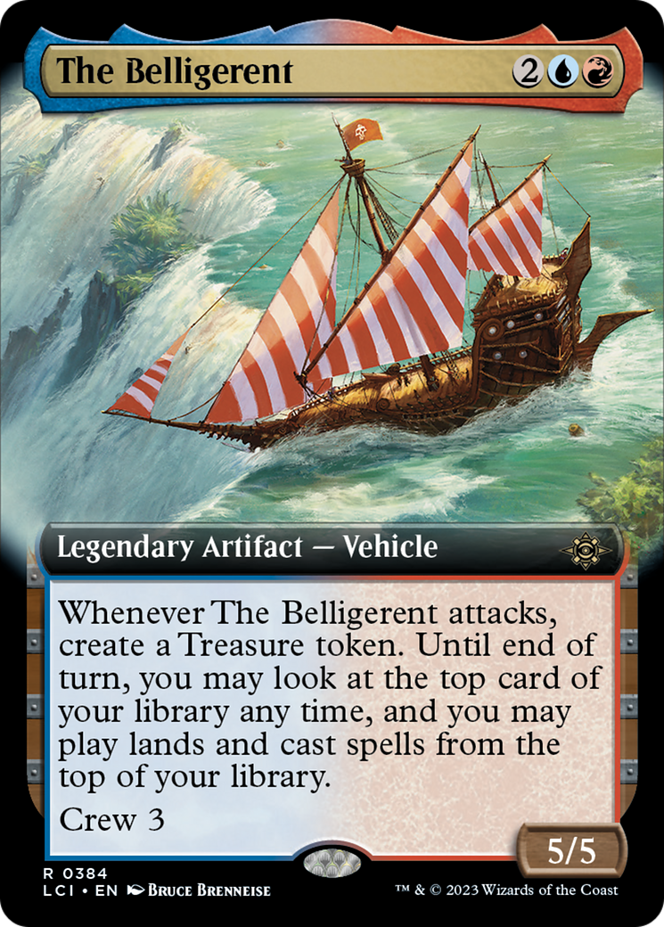 The Belligerent (Extended Art) [The Lost Caverns of Ixalan] | Jomio and Rueliete's Cards and Comics