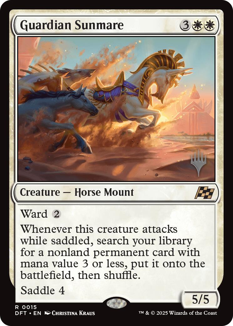 Guardian Sunmare (Promo Pack) [Aetherdrift Promos] | Jomio and Rueliete's Cards and Comics