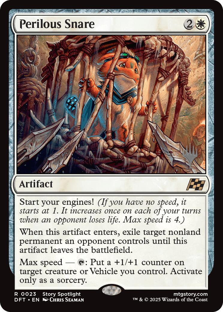 Perilous Snare (Promo Pack) [Aetherdrift Promos] | Jomio and Rueliete's Cards and Comics