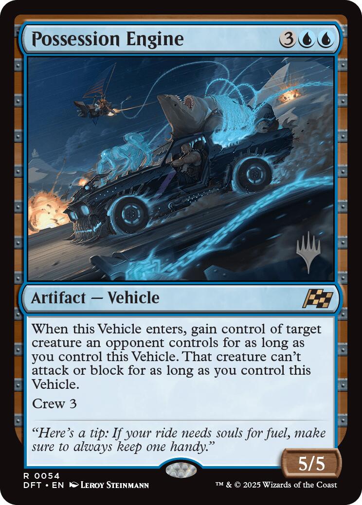Possession Engine (Promo Pack) [Aetherdrift Promos] | Jomio and Rueliete's Cards and Comics