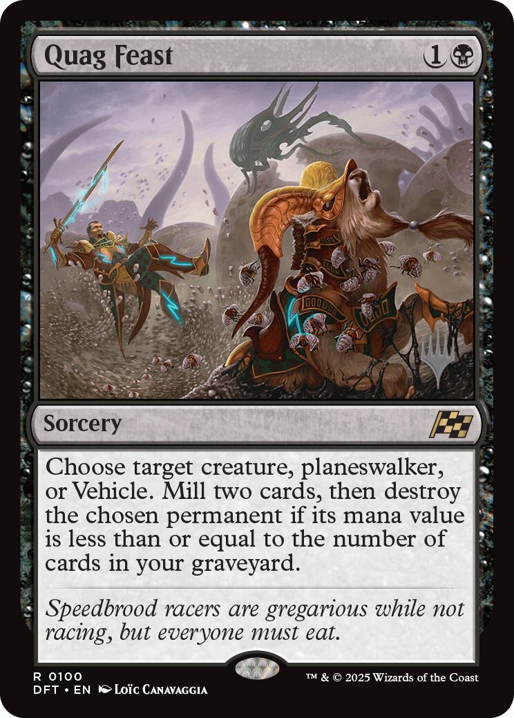 Quag Feast (Promo Pack) [Aetherdrift Promos] | Jomio and Rueliete's Cards and Comics