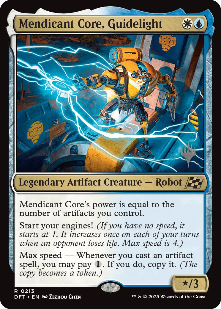 Mendicant Core, Guidelight (Promo Pack) [Aetherdrift Promos] | Jomio and Rueliete's Cards and Comics