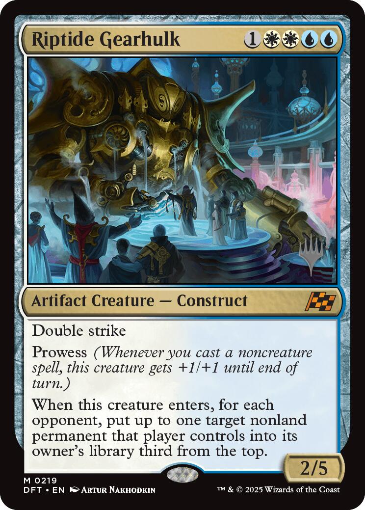 Riptide Gearhulk (Promo Pack) [Aetherdrift Promos] | Jomio and Rueliete's Cards and Comics