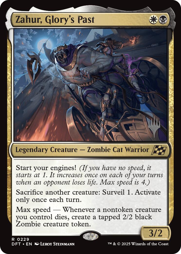Zahur, Glory's Past (Promo Pack) [Aetherdrift Promos] | Jomio and Rueliete's Cards and Comics