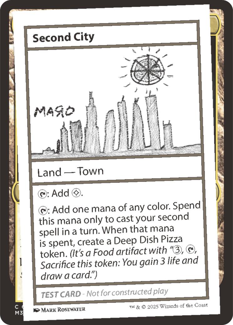 Second City [Secret Lair Drop Series] | Jomio and Rueliete's Cards and Comics