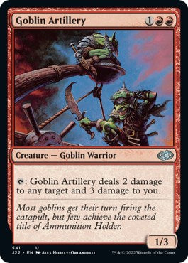Goblin Artillery [Jumpstart 2022] | Jomio and Rueliete's Cards and Comics