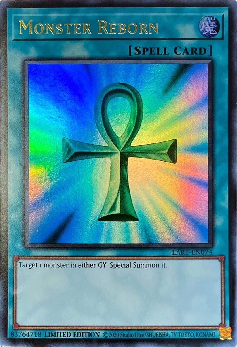 Monster Reborn [LART-EN074] Ultra Rare | Jomio and Rueliete's Cards and Comics