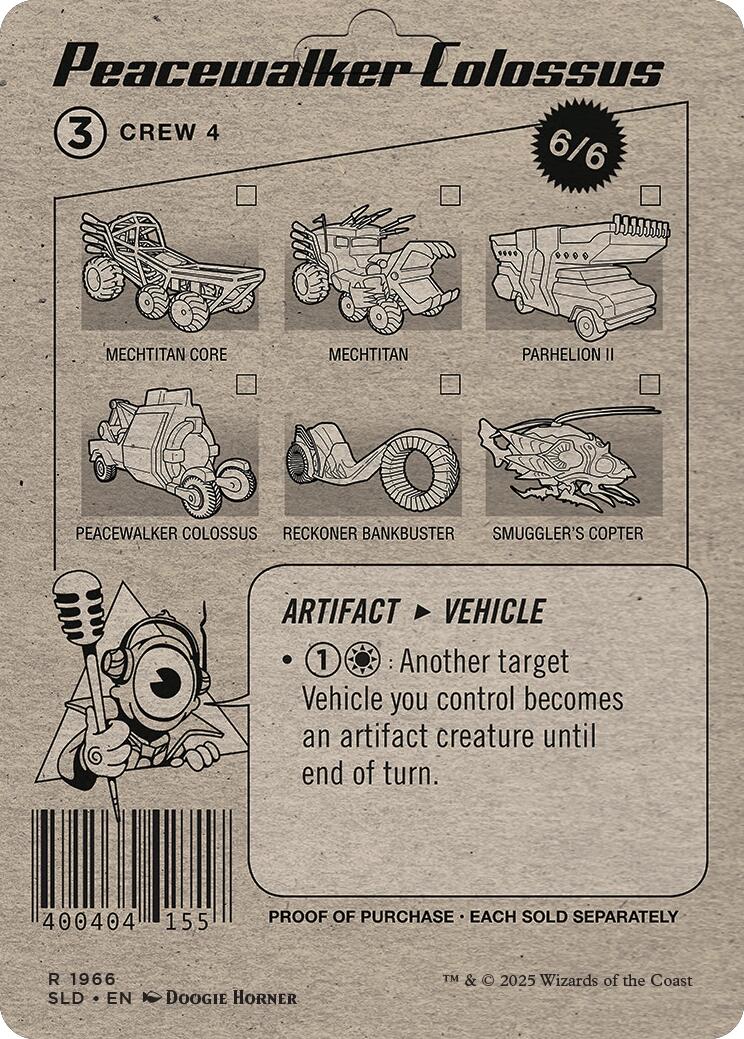 Peacewalker Colossus [Secret Lair Drop Series] | Jomio and Rueliete's Cards and Comics