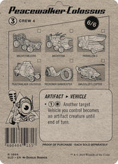 Peacewalker Colossus [Secret Lair Drop Series] | Jomio and Rueliete's Cards and Comics