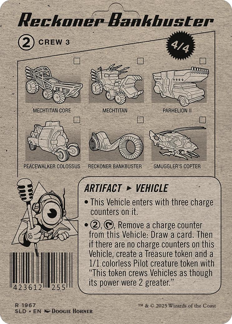 Reckoner Bankbuster [Secret Lair Drop Series] | Jomio and Rueliete's Cards and Comics