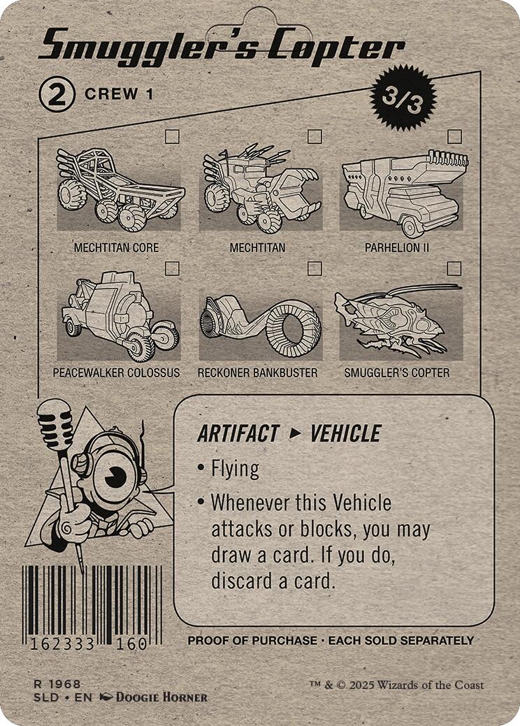 Smuggler's Copter [Secret Lair Drop Series] | Jomio and Rueliete's Cards and Comics
